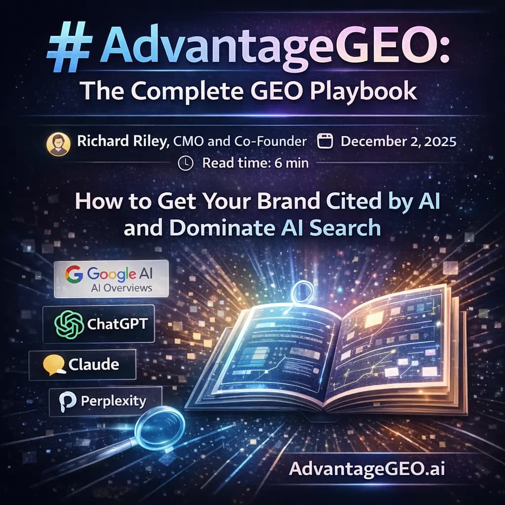 AdvantageGEO: The Complete GEO Playbook